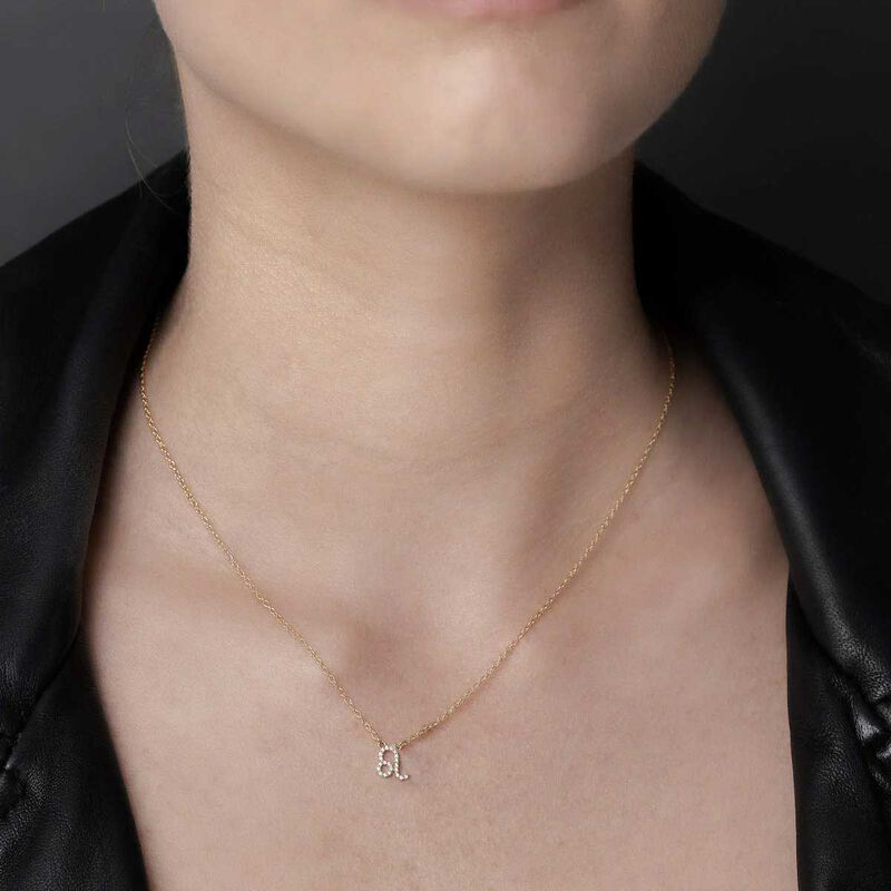 Silk & Steel Leo Necklace image number 1